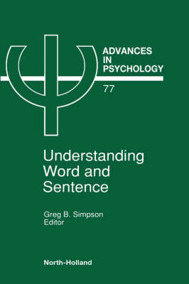 Understanding Word and Sentence - Greg B. Simpson