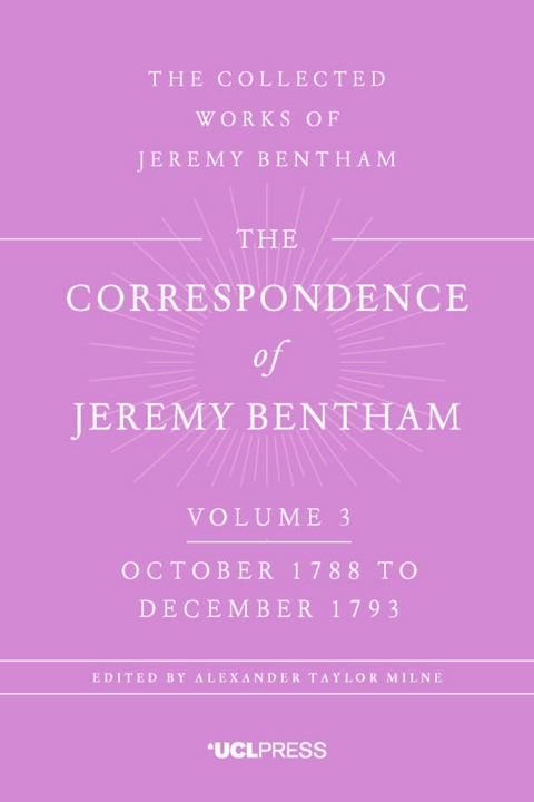 The Correspondence of Jeremy Bentham, Volume 4 - Jeremy Bentham