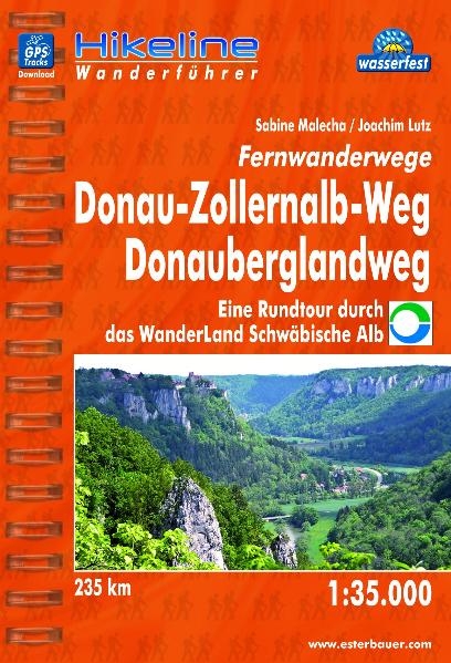 Fernwanderwege Donau-Zollernalb-Weg Donauberglandweg - 