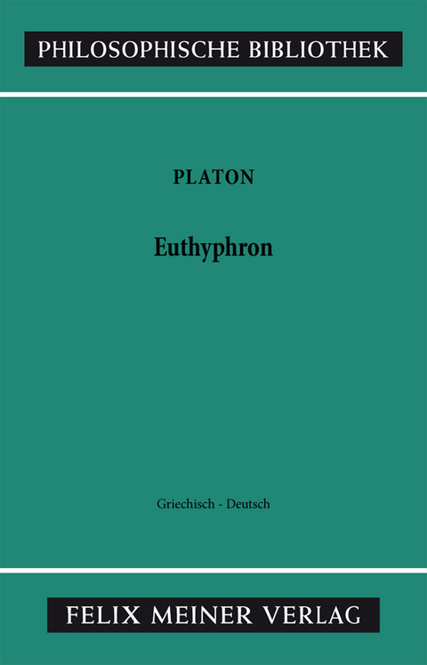 Euthyphron -  Platon