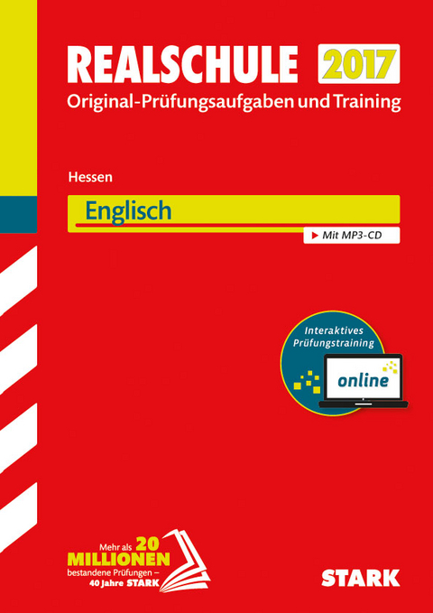 Abschlussprüfung Realschule Hessen - Englisch mit MP3-CD - inkl. Online-Prüfungstraining