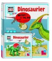 WAS IST WAS Junior Set: Dinosaurier Buch & Hörspiel-CD - Sabine Stauber