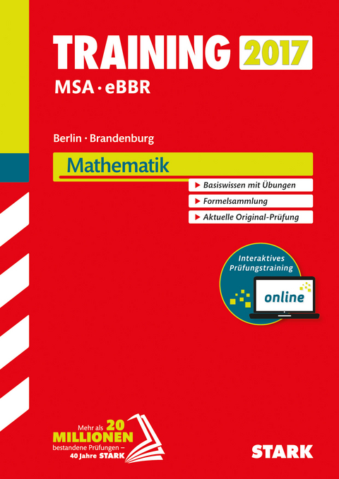 Training Mittlerer Schulabschluss Berlin/Brandenburg - Mathematik - inkl. Online-Prüfungstraining