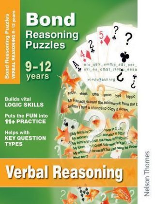 Bond Reasoning Puzzles - Verbal Reasoning - Lynn Adams
