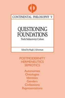Questioning Foundations - 