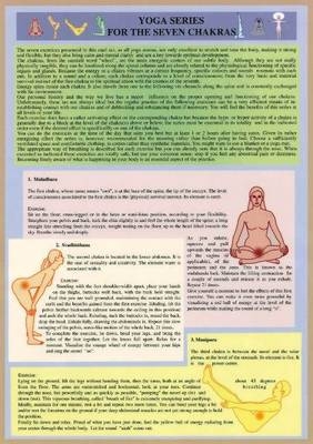 Yoga Series for the Seven Chakras -- A4 - Jan van Baarle