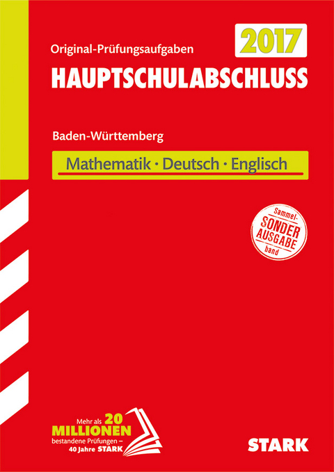 Abschlussprüfung Hauptschule Baden-Württemberg - Mathematik, Deutsch, Englisch