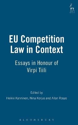 EU Competition Law in Context - 