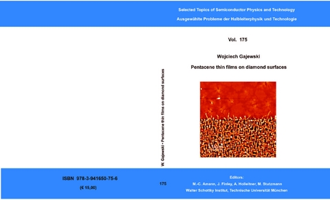 Pentacene thin films on diamond surfaces - Wojciech Gajewski