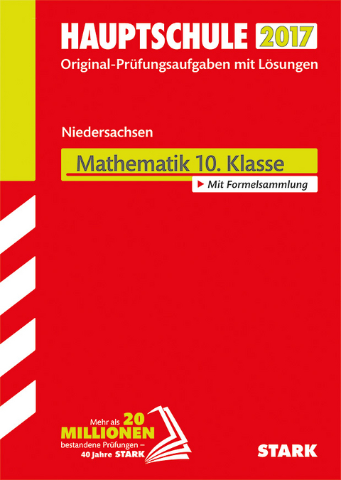Abschlussprüfung Hauptschule Niedersachsen - Mathematik 10. Klasse
