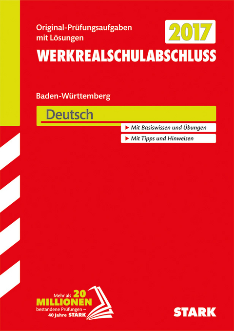 Abschlussprüfung Werkrealschule Baden-Württemberg - Deutsch 10. Klasse