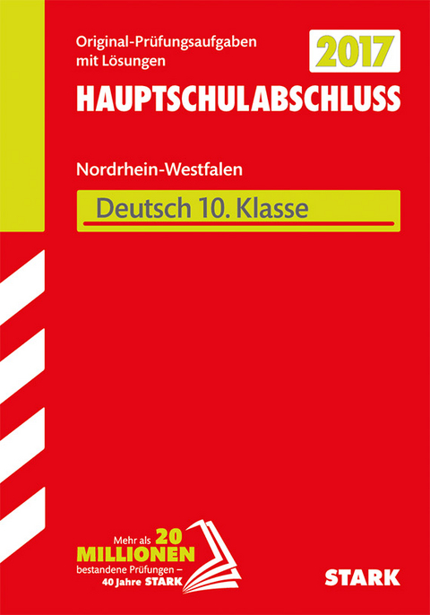 Zentrale Prüfung Hauptschule Typ A NRW - Deutsch