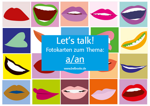 Let's Talk! Fotokarten "a and an" - Let's Talk! Flashcards "a and an" - 