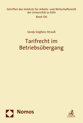 Tarifrecht im Betriebsübergang - Sandy Siegfanz-Strauß