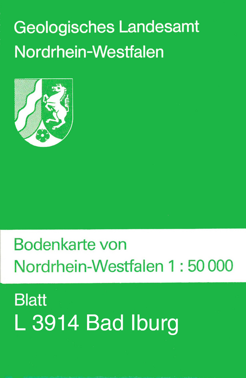 Bodenkarten von Nordrhein-Westfalen 1:50000 / Bad Iburg - Karl H Will