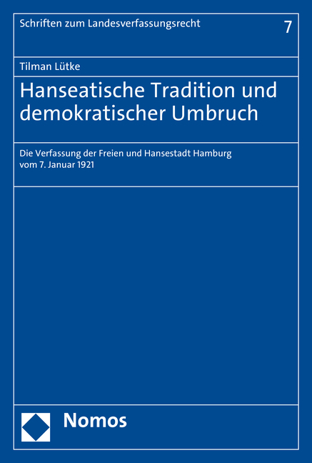 Hanseatische Tradition und demokratischer Umbruch - Tilman Lütke