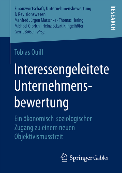 Interessengeleitete Unternehmensbewertung - Tobias Quill