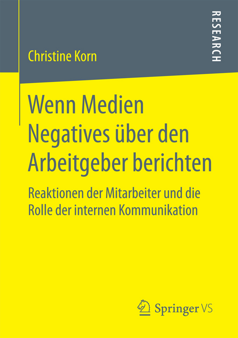 Wenn Medien Negatives über den Arbeitgeber berichten - Christine Korn
