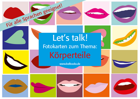 Let's Talk! Fotokarten "Körperteile" - Let's Talk! Flashcards "Body Parts" - 