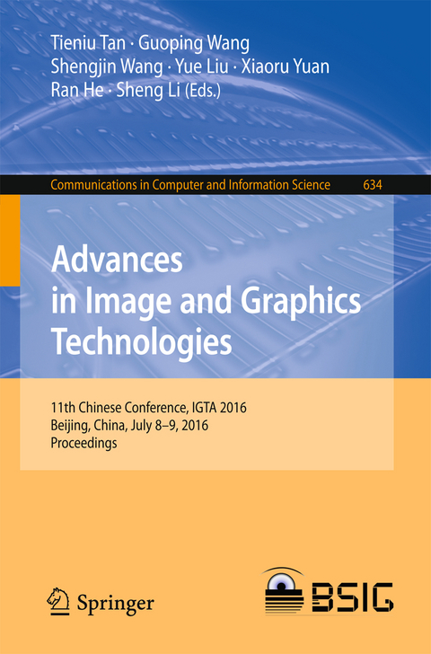 Advances in Image and Graphics Technologies - 
