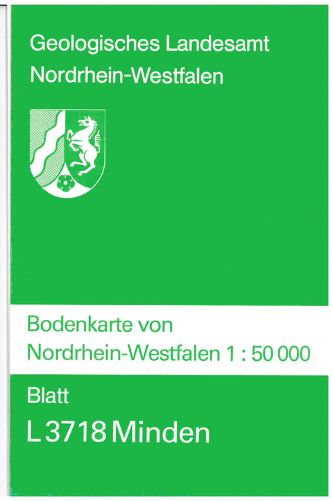 Bodenkarten von Nordrhein-Westfalen 1:50000 / Minden - Bernhard Meyer