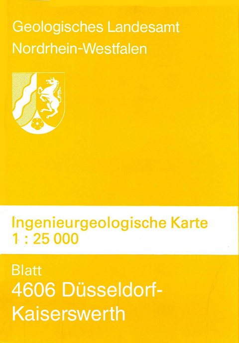 Ingenieurgeologische Karten. 1:25000 / Düsseldorf-Kaiserswerth - Jakob Kalterherberg, Klaus D Schmidt