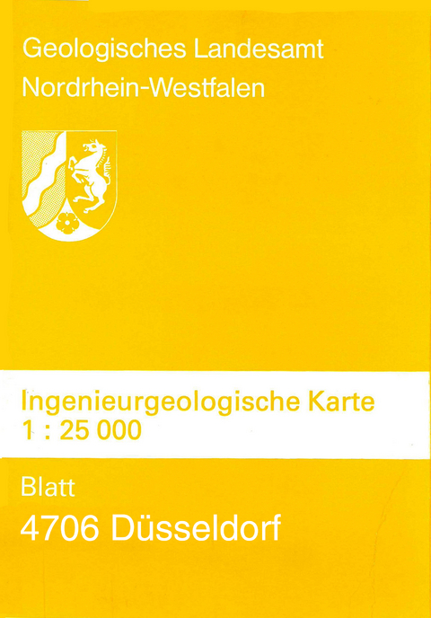 Ingenieurgeologische Karten. 1:25000 / Düsseldorf - Jakob Kalterherberg, Adolf Weber