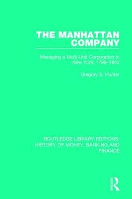 Manhattan Company -  Gregory S. Hunter