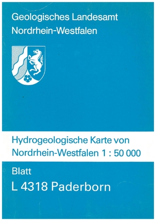 Hydrogeologische Karten von Nordrhein-Westfalen 1:50000 / Paderborn - Gert Michel