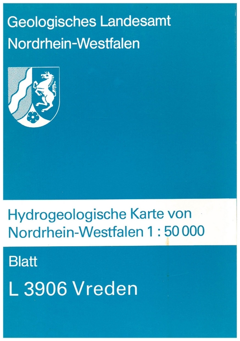 Hydrogeologische Karten von Nordrhein-Westfalen 1:50000 / Vreden - Heinrich von Kamp