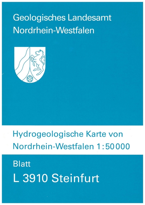 Hydrogeologische Karten von Nordrhein-Westfalen 1:50000 / Steinfurt - Hildegard Maslowski, Wolfgang Schlimm