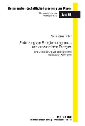 Einführung von Energiemanagement und erneuerbaren Energien - Sebastian Bolay