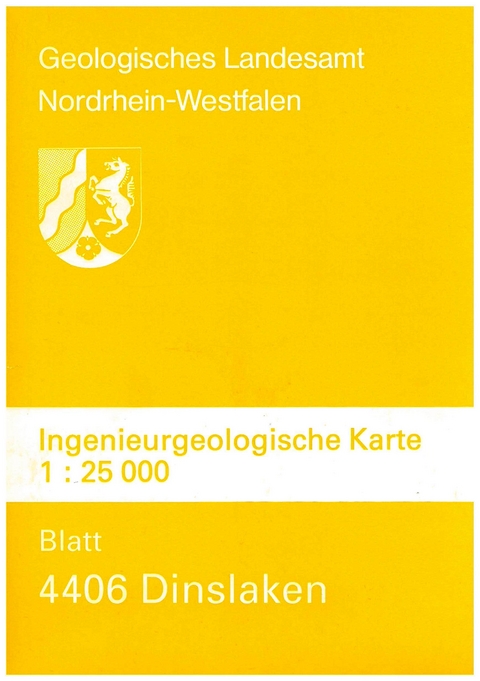 Ingenieurgeologische Karten. 1:25000 / Dinslaken - Marianne Lüthen