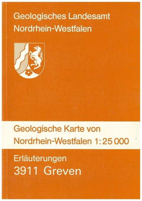 Geologische Karten von Nordrhein-Westfalen 1:25000 / Greven - Henner Staude