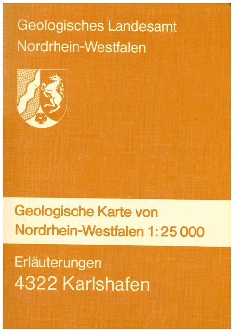 Geologische Karten von Nordrhein-Westfalen 1:25000 / Bad Karlshafen - Jochen Lepper