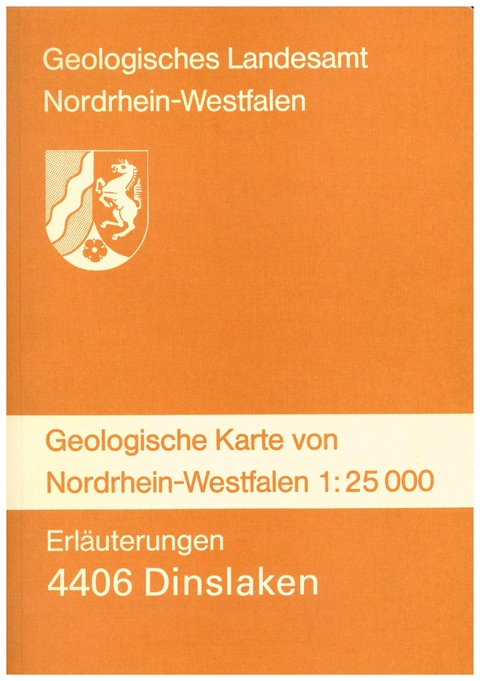 Geologische Karten von Nordrhein-Westfalen 1:25000 / Dinslaken - Fritz Jansen