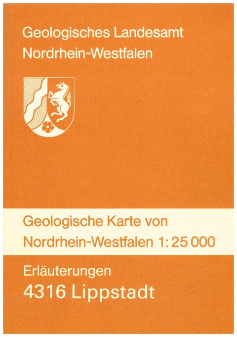 Geologische Karten von Nordrhein-Westfalen 1:25000 / Lippstadt - Klaus Skupin
