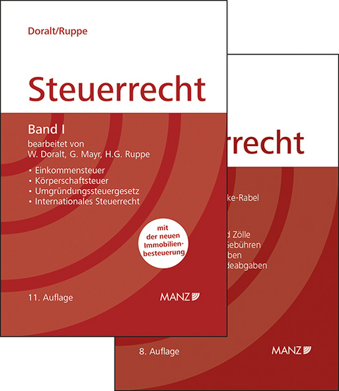 Paket Steuerrecht Band I 11. Aufl. + Band II 8. Aufl. - Werner Doralt, Hans Georg Ruppe
