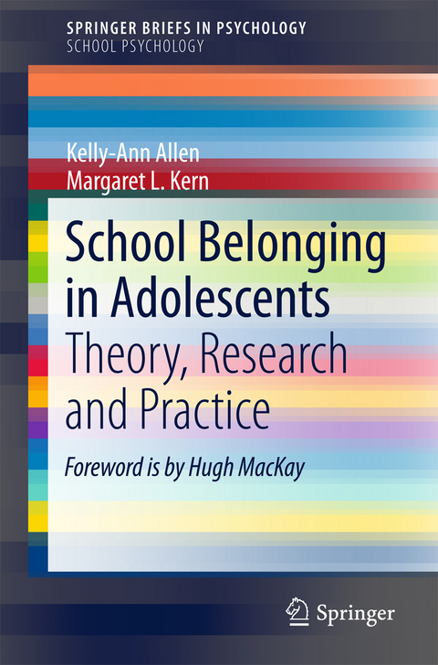 School Belonging in Adolescents -  Kelly-Ann Allen,  Margaret L. Kern