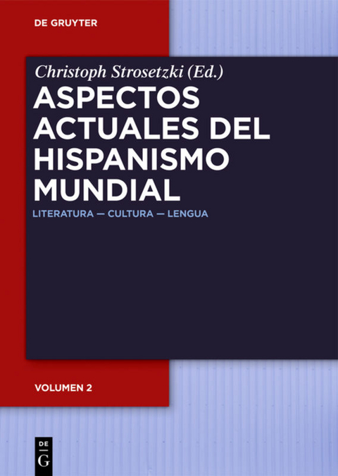 Aspectos actuales del hispanismo mundial - 