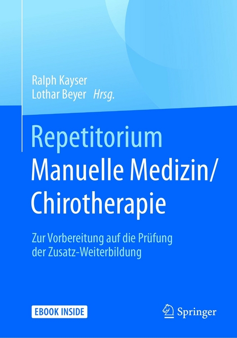 Repetitorium Manuelle Medizin/Chirotherapie - 