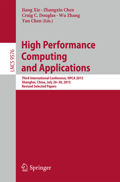 High Performance Computing and Applications - 