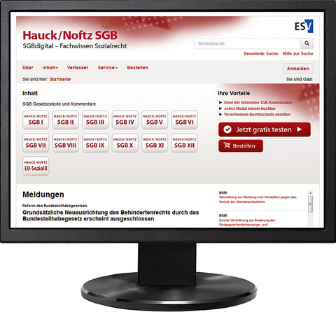 Hauck/Noftz Modul SGB I: Allgemeiner Teil - Bernd Häusler, Jutta Häusler, Karl Hauck, Danny Hochheim, Katrin Just, Bert J. Moll, Christian Rolfs, Friso Ross, Markus Sichert, Robert Steinbach