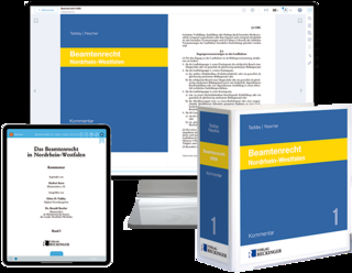 Beamtenrecht Nordrhein-Westfalen – Print + Digital - Heinz-D. Tadday; Ronald Rescher; Herbert Korn