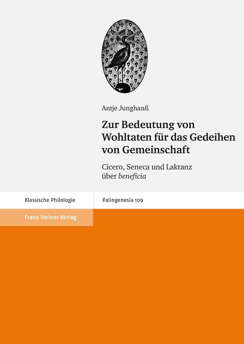 Zur Bedeutung von Wohltaten für das Gedeihen von Gemeinschaft -  Antje Junghanß