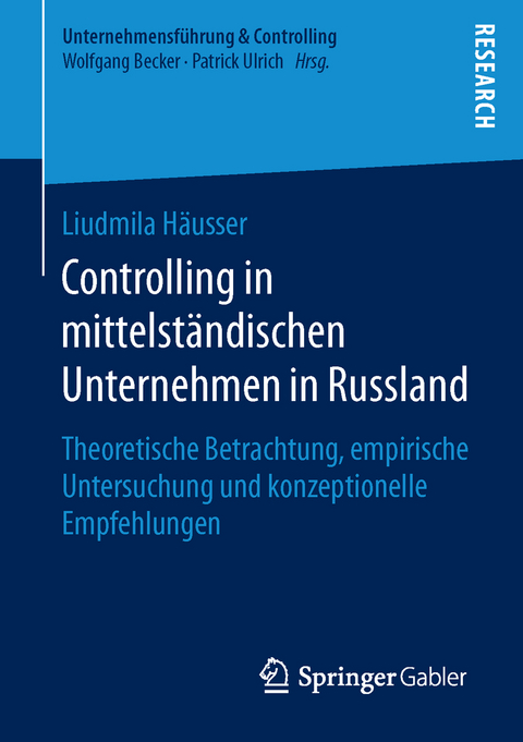 Controlling in mittelständischen Unternehmen in Russland - Liudmila Häusser