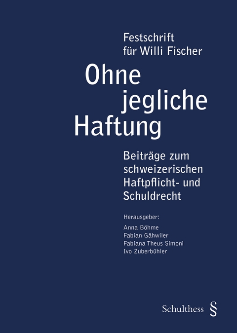 Ohne jegliche Haftung - 