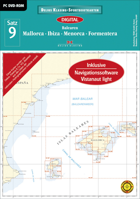 Satz 9: Mallorca - Ibiza - Menorca - Formentera (DVD-ROM, Ausgabe 2016)