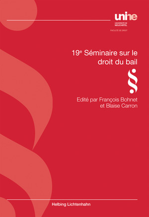 19e séminaire sur le droit du bail - 