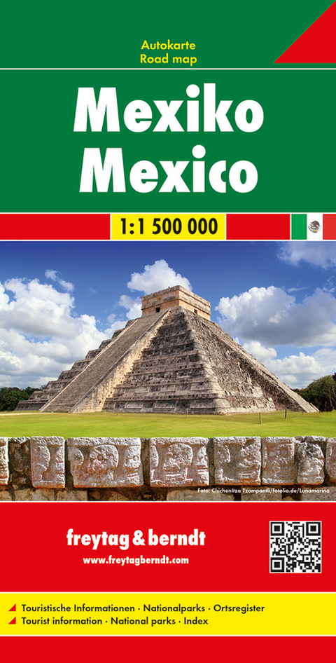 Mexiko, Autokarte 1:1.500.000 - 